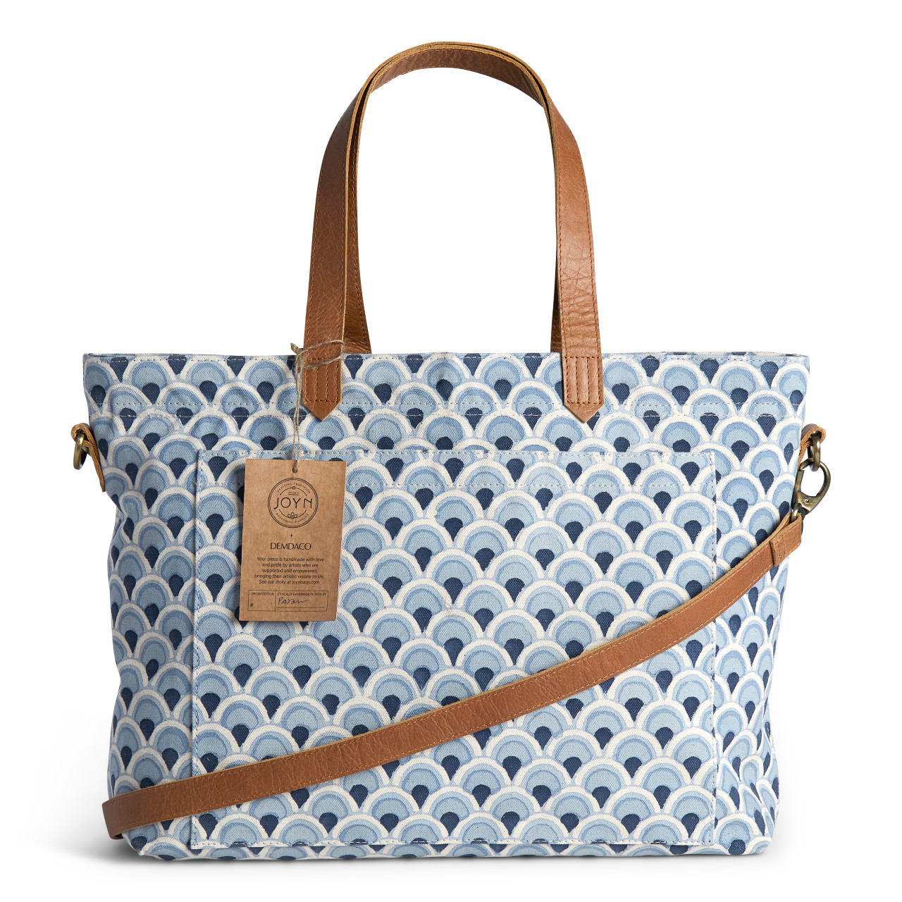 JOYN Tote Bag - Blue Scallop thumbnail