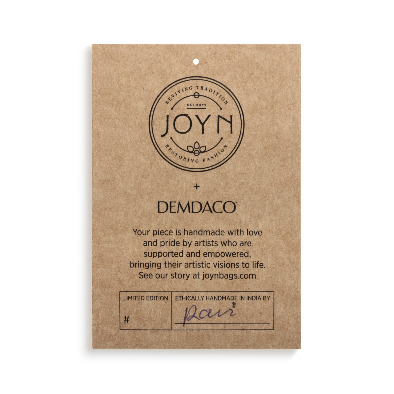 JOYN ID Holder - Navy Pinstripes thumbnail