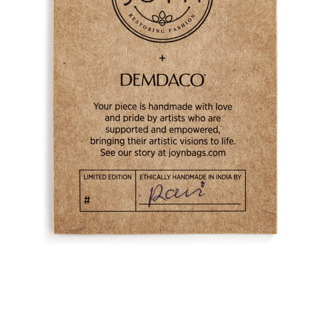 JOYN ID Holder - Navy Pinstripes thumbnail