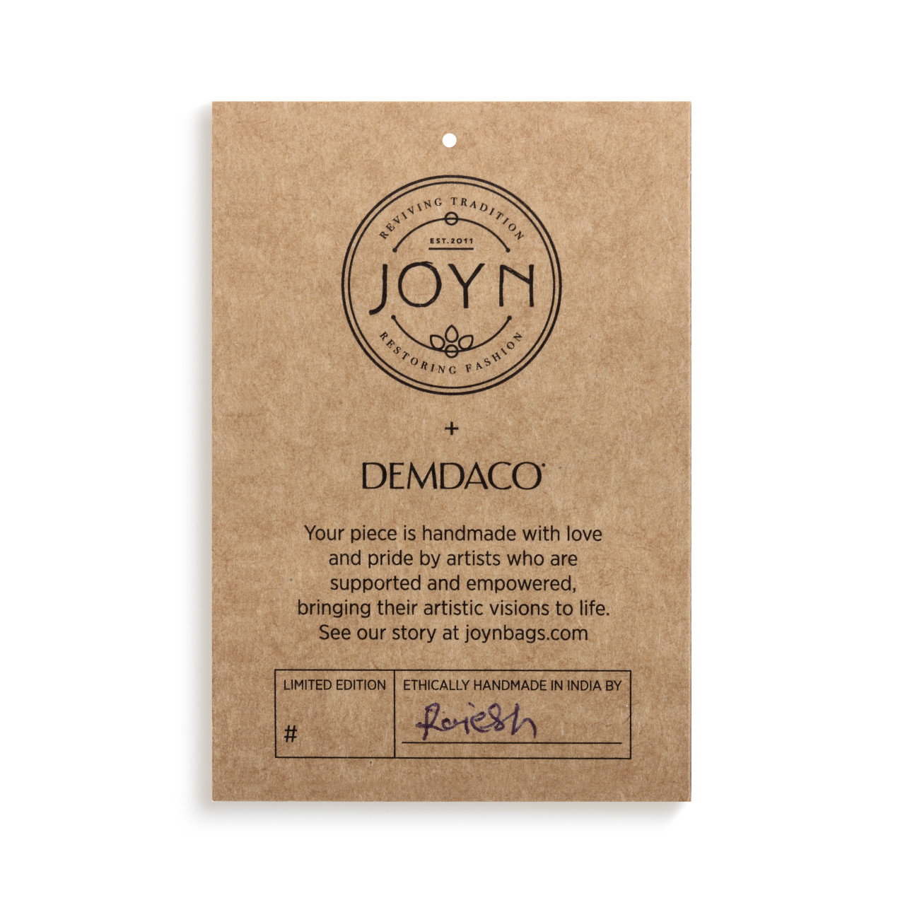 JOYN ID Holder - Blue Scallop thumbnail
