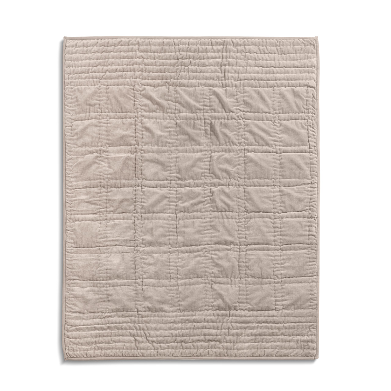 Velvet Throw Blanket - Beige thumbnail