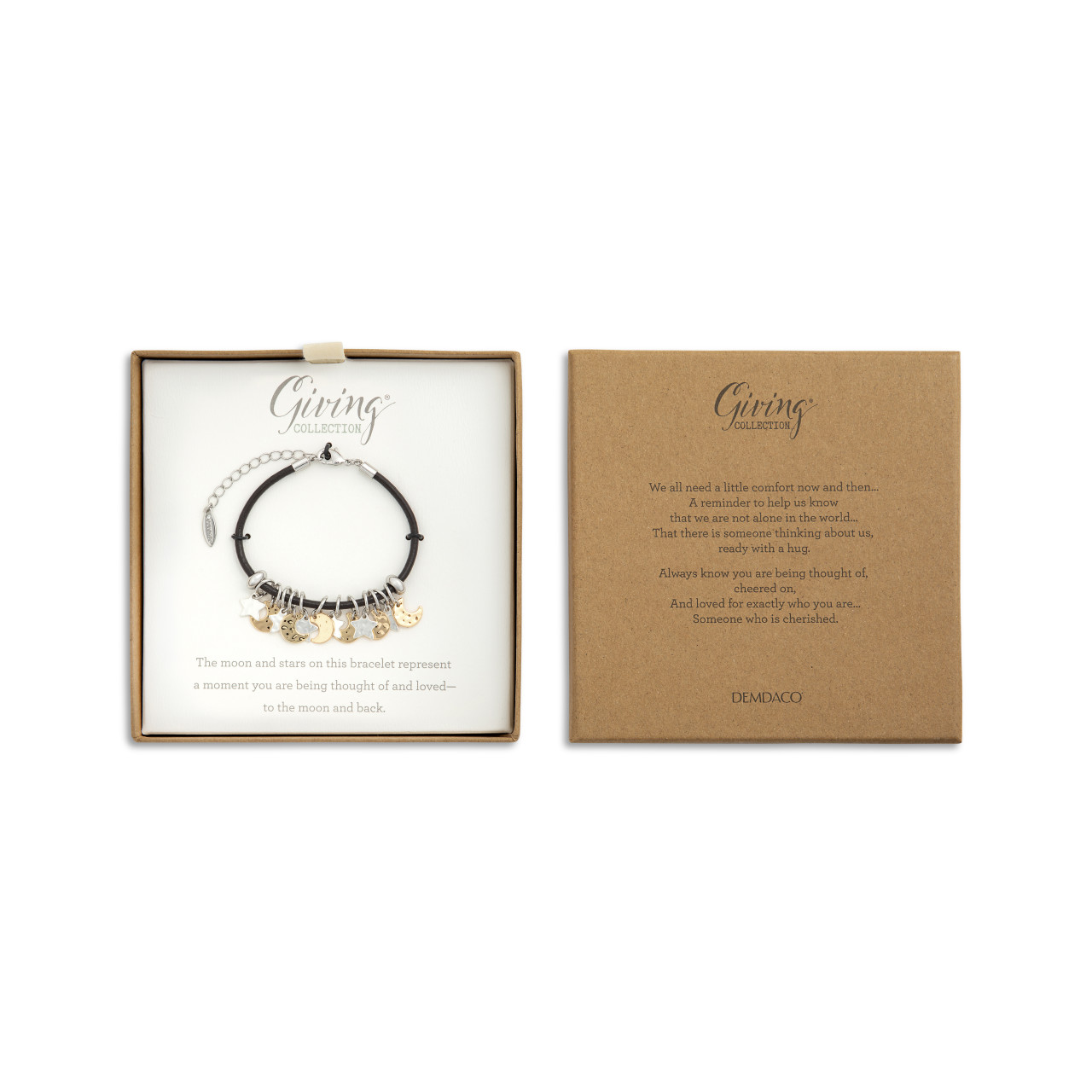 Charm Bracelet - Moon and Star thumbnail