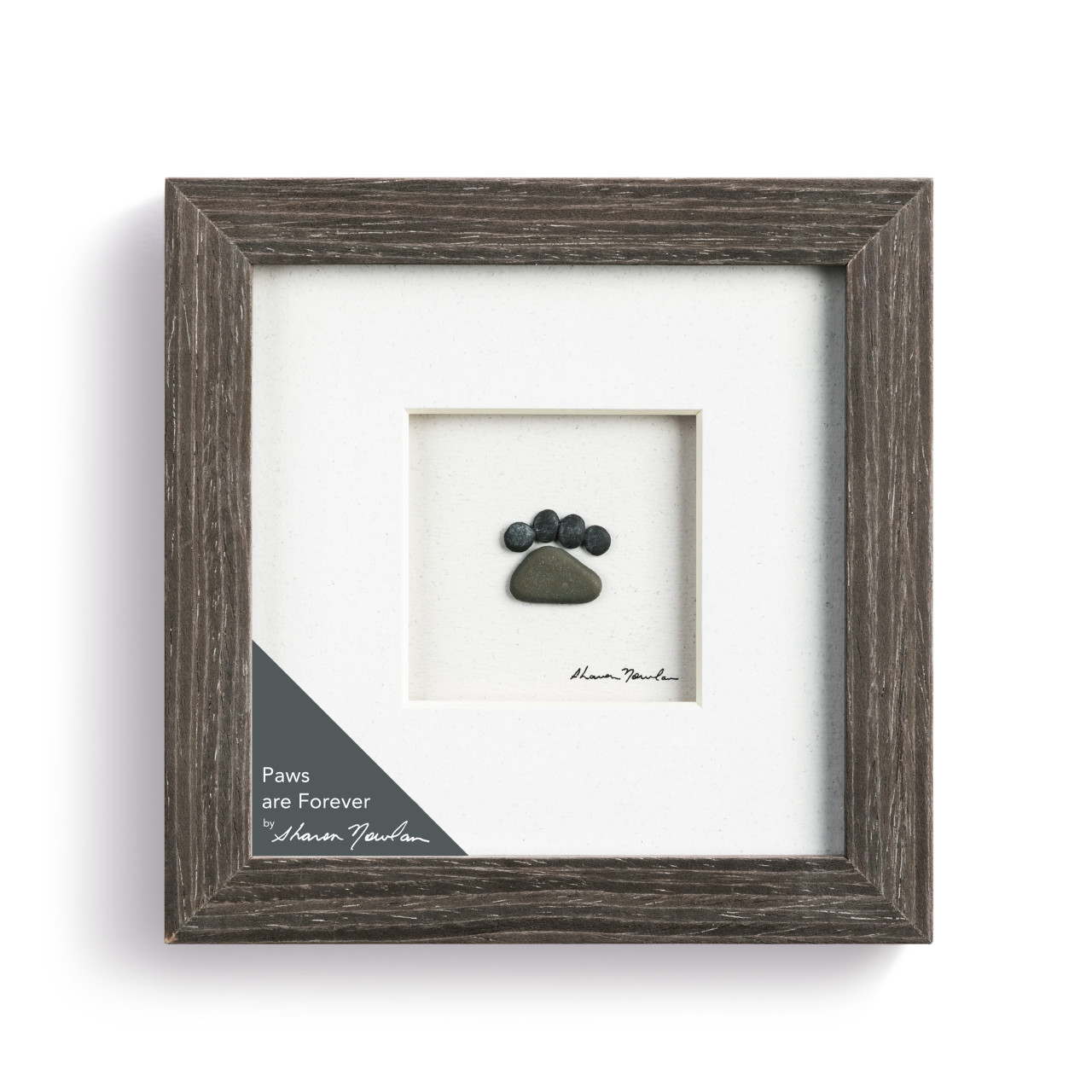 Paws Are Forever Wall Art - Gray thumbnail