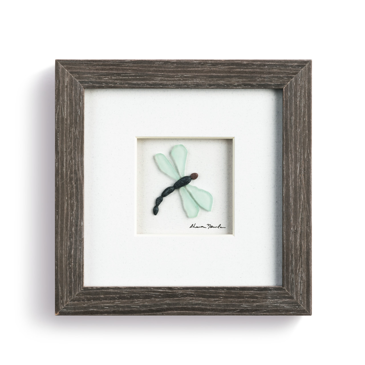 Of Life & Dragonflies Wall Art - Gray thumbnail