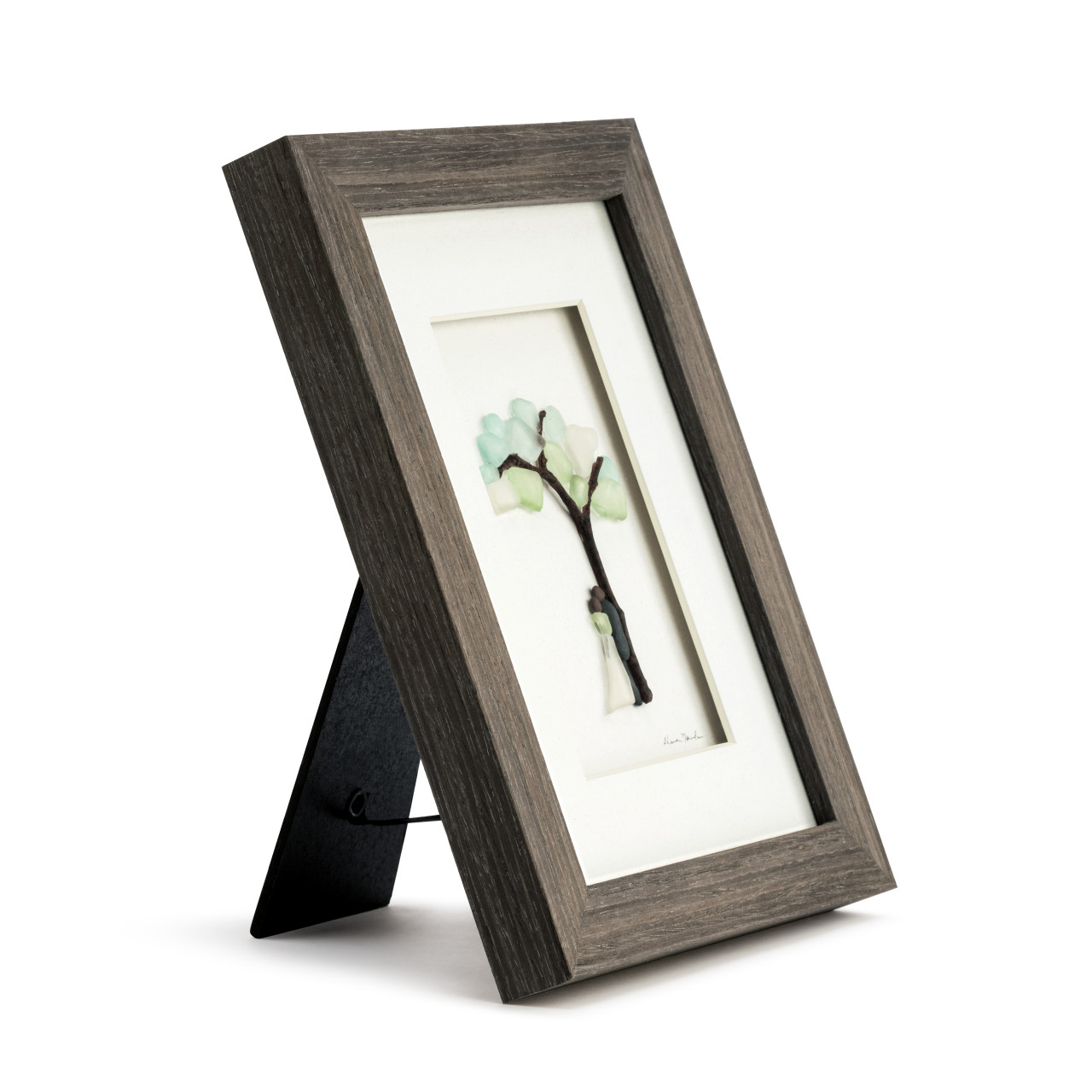 In Your Arms Wall Art - Gray thumbnail