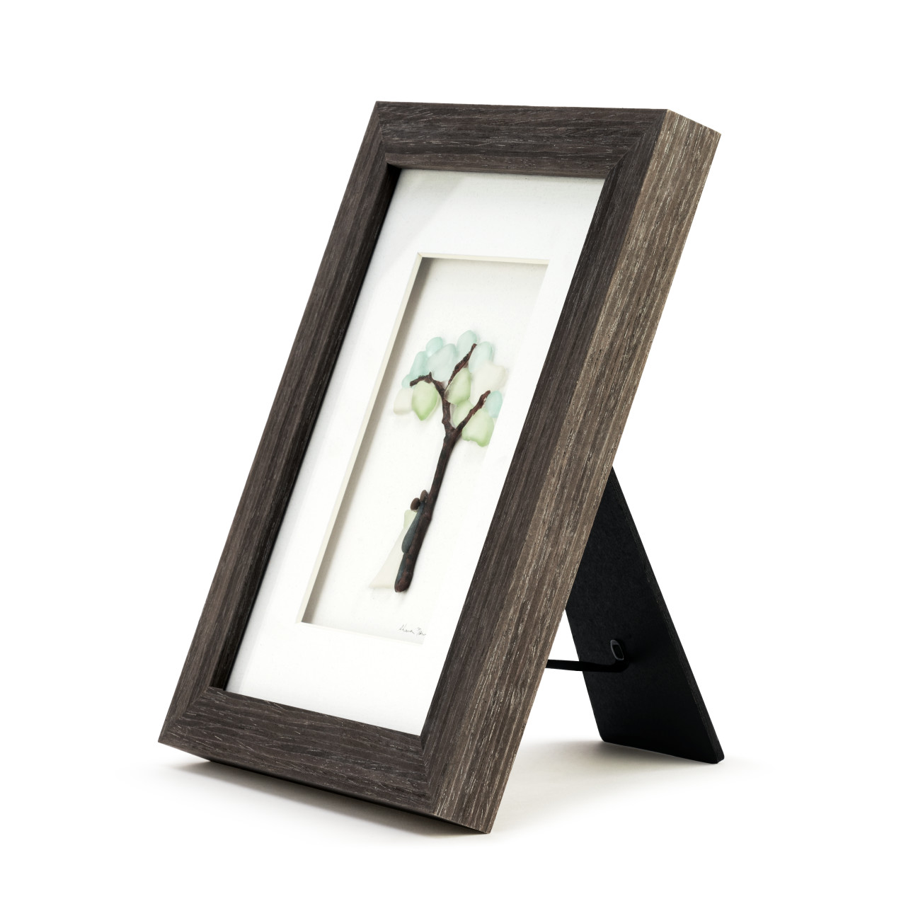 In Your Arms Wall Art - Gray thumbnail
