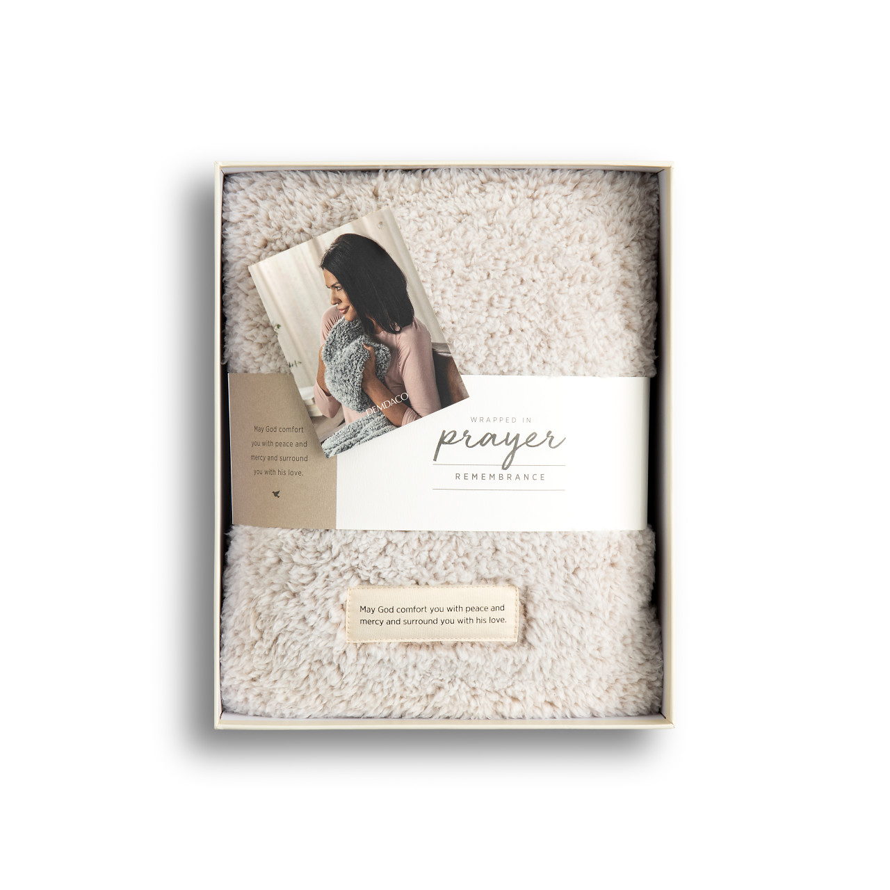 Taupe Prayer Pillow - Remembrance thumbnail