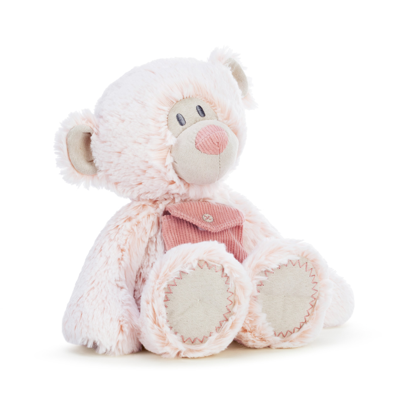 Pocket Prayer Bear Pinked Stuffed Animal 11" thumbnail