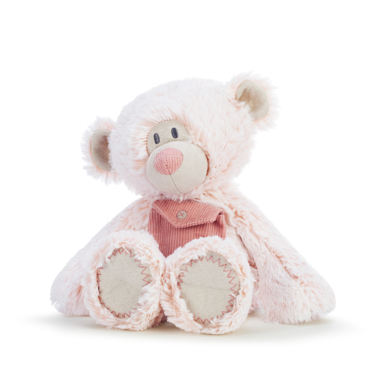 Pocket Prayer Bear Pinked Stuffed Animal 11" thumbnail