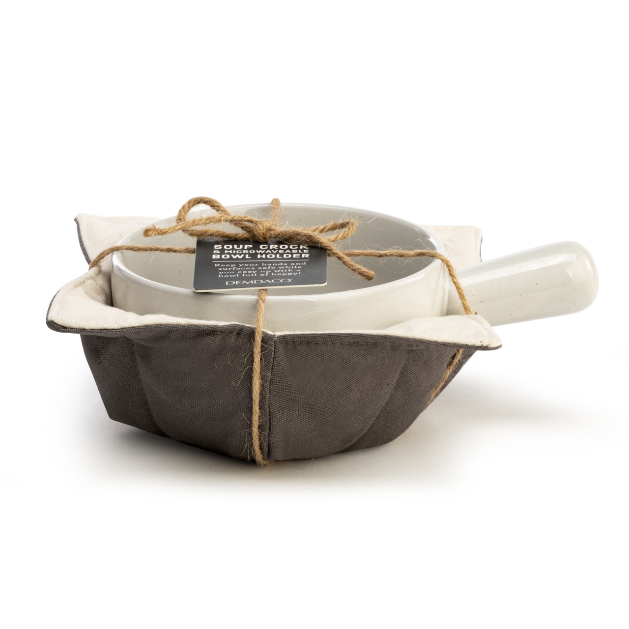 Soup Crock & Bowl Cozy - On the Beach thumbnail