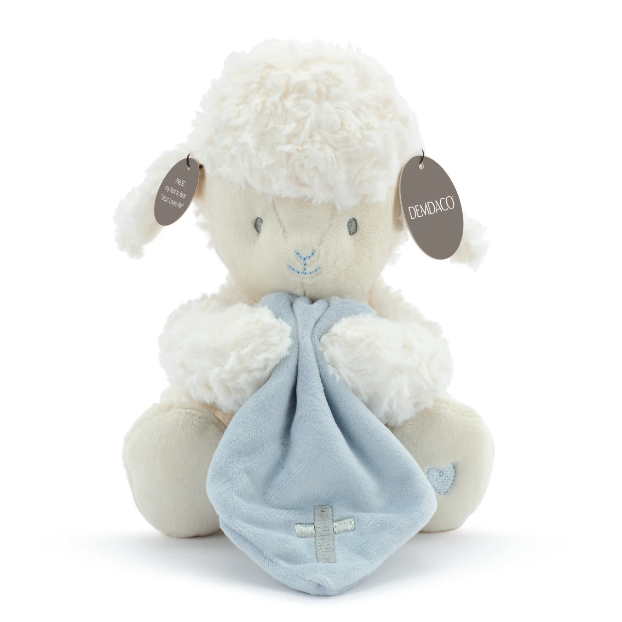 Blue Jesus Loves Me Mechanical Lamb thumbnail