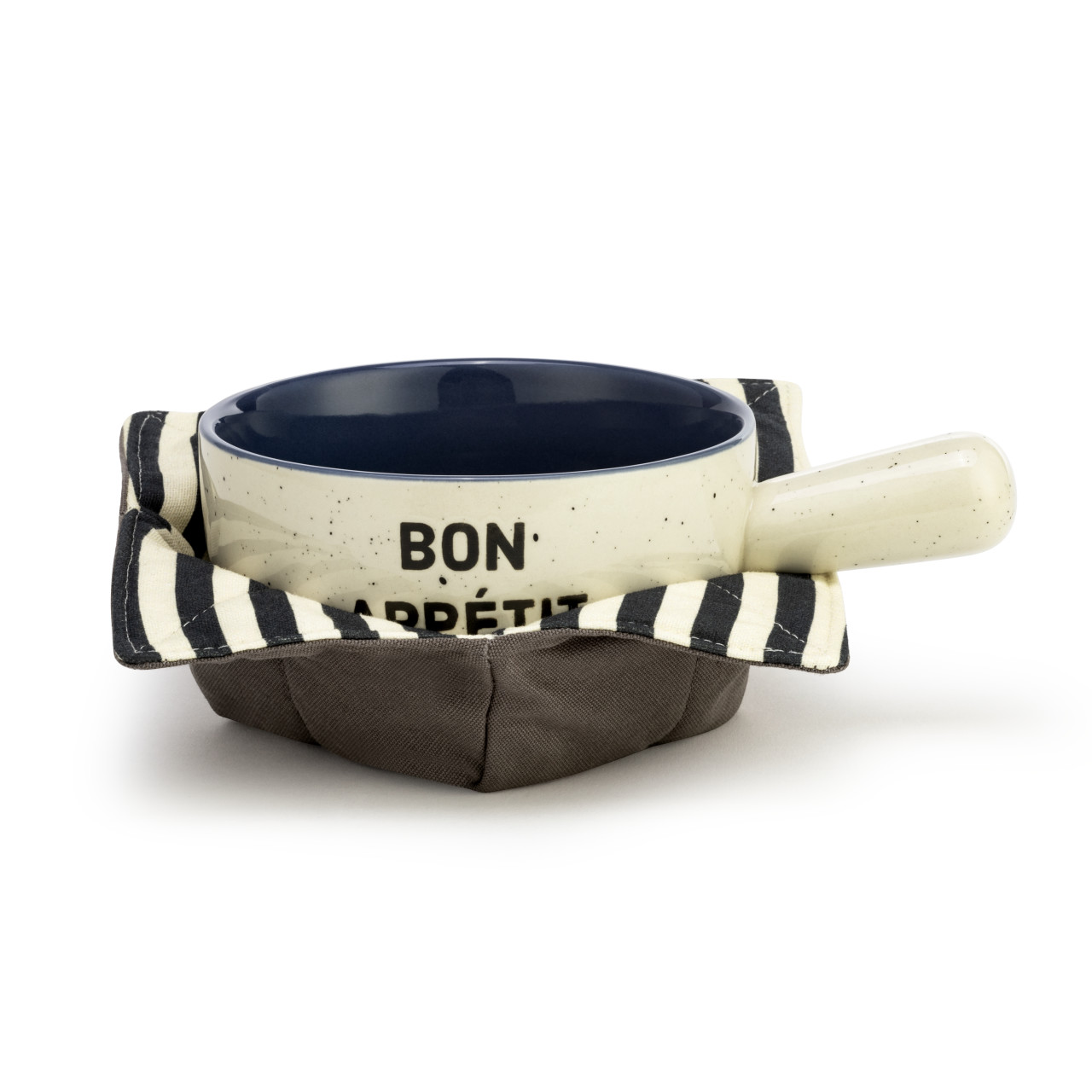Soup Crock & Bowl Cozy - Bon Appétit thumbnail