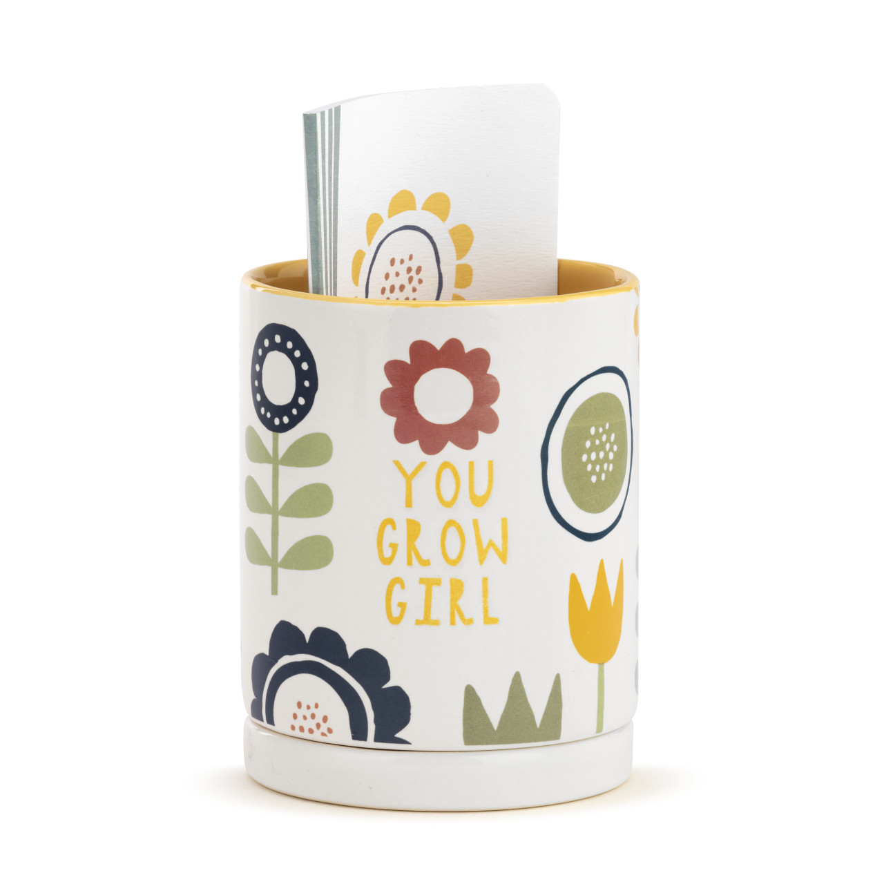 You Grow Girl Planter with Journal Gift Set thumbnail