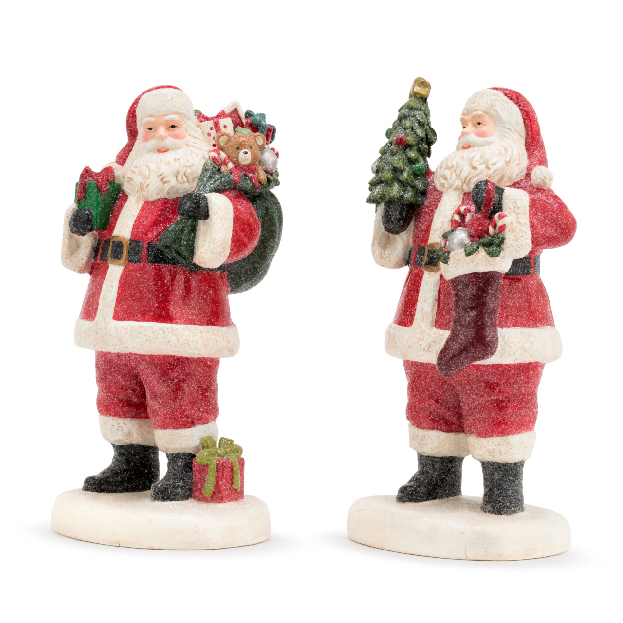 Santa Paper Pulp Figures - 2 Assorted thumbnail
