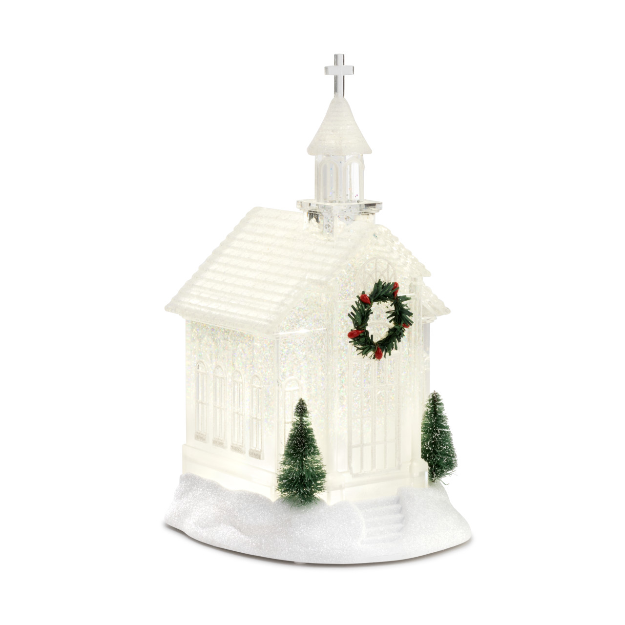 Lit Crystal Church Figure thumbnail