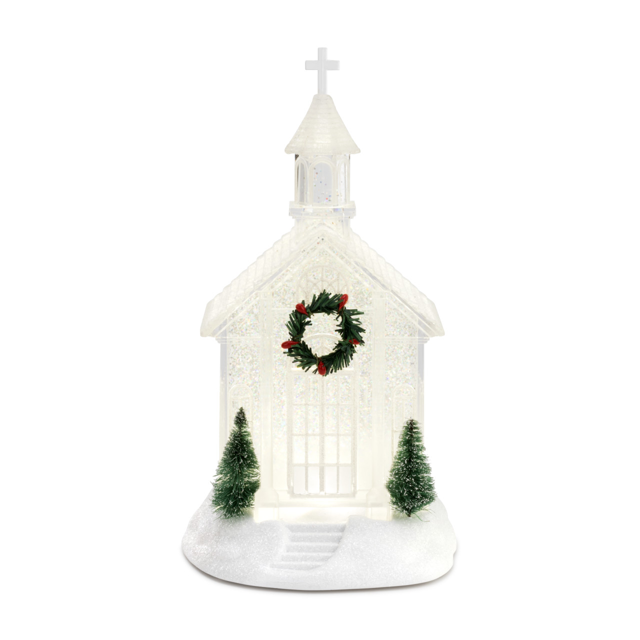 Lit Crystal Church Figure thumbnail