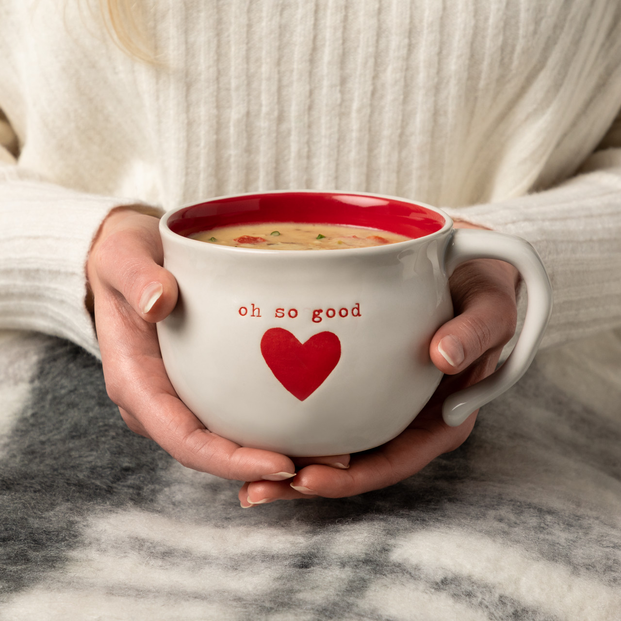 Oh So Good Heart Soup Bowl thumbnail