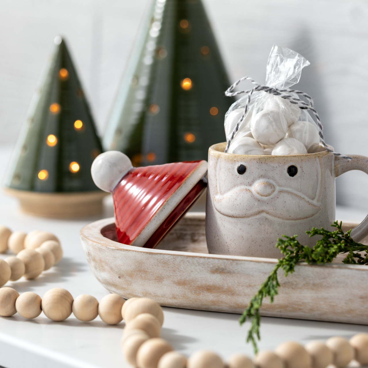 Snow Day Santa Candy Dish thumbnail