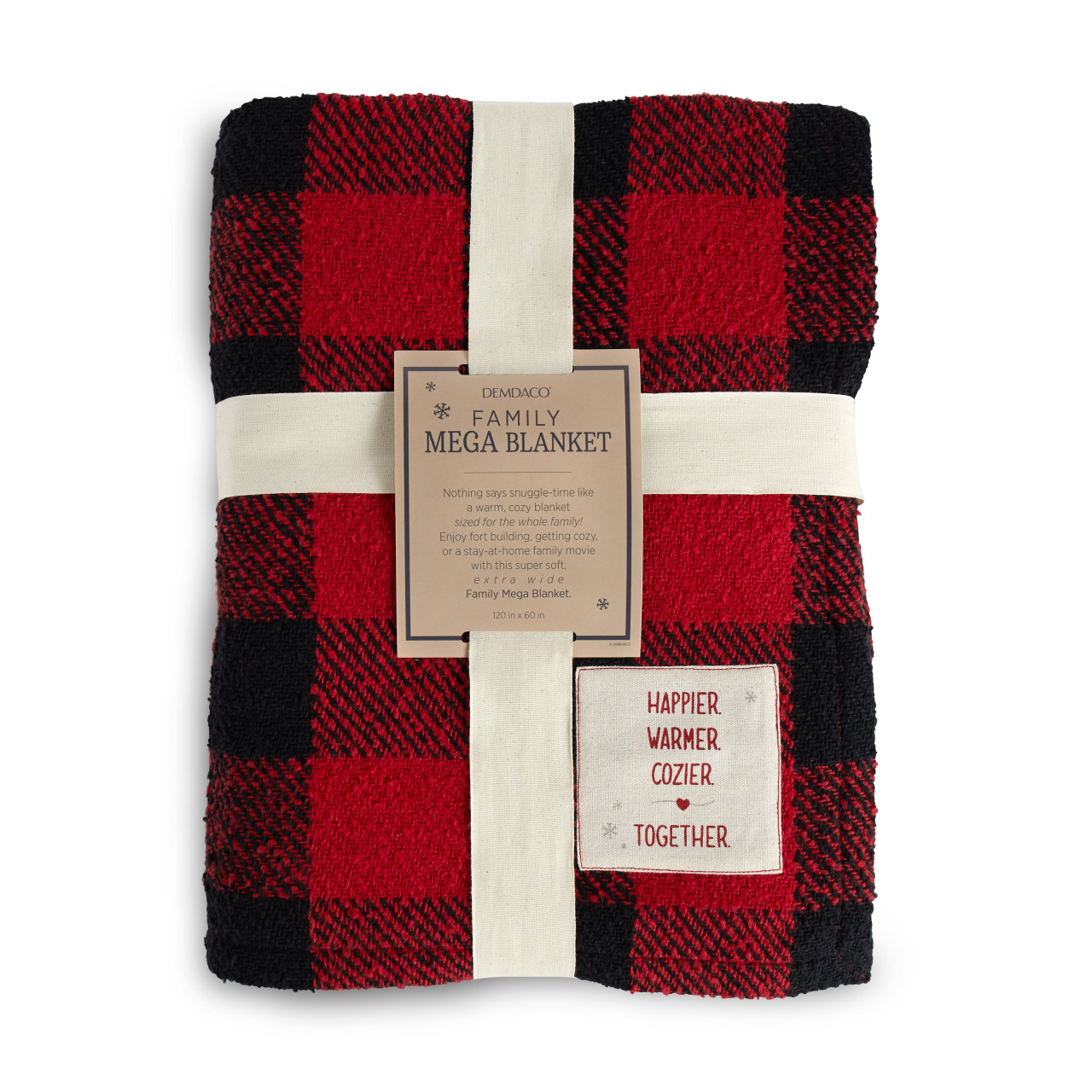 Cozy Together Plaid Family Mega Blanket thumbnail