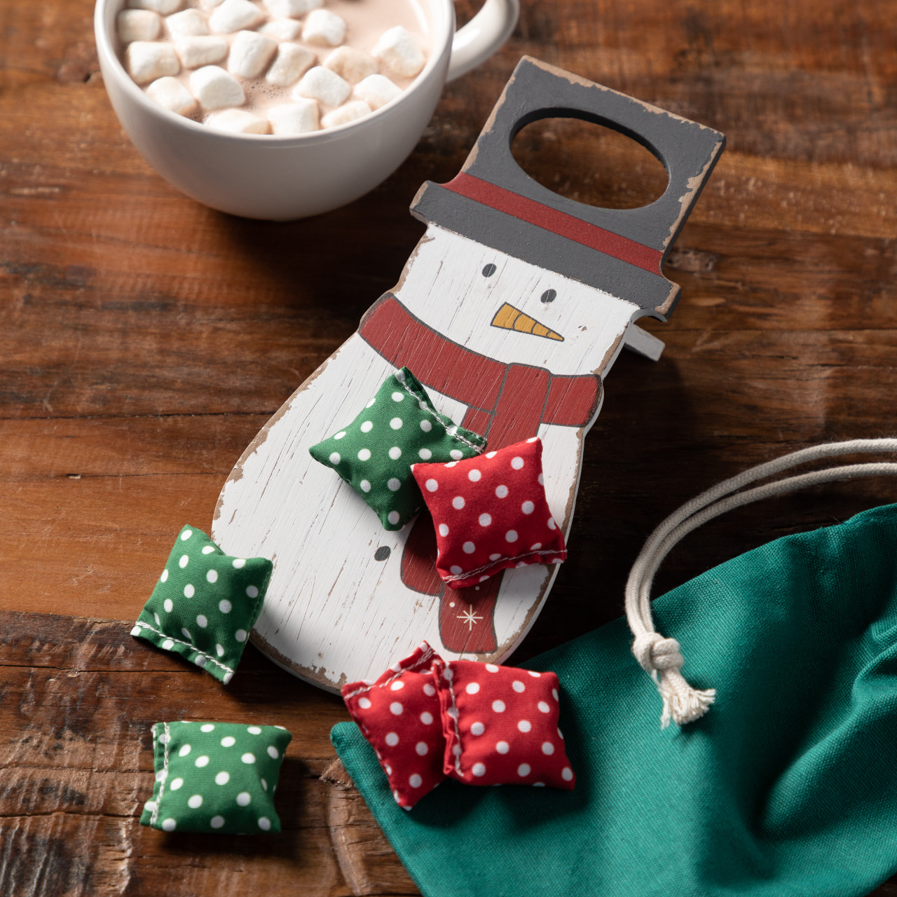 Tabletop Snowman Beanbag Toss thumbnail