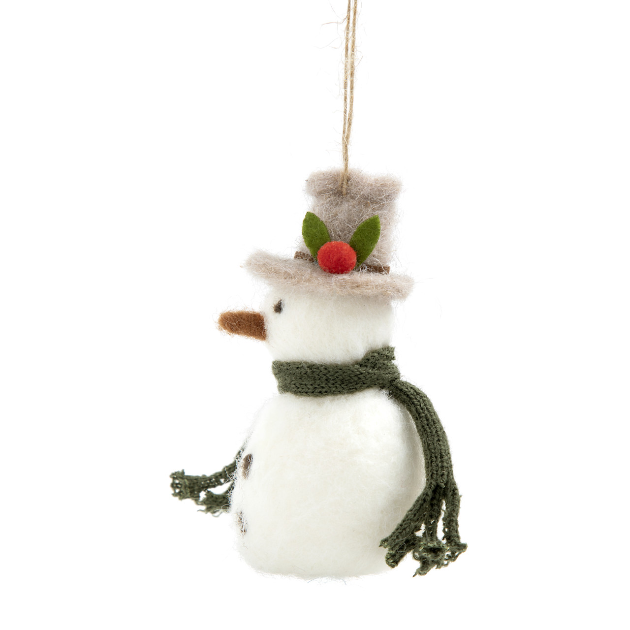 CS Felt Snowman Ornament thumbnail