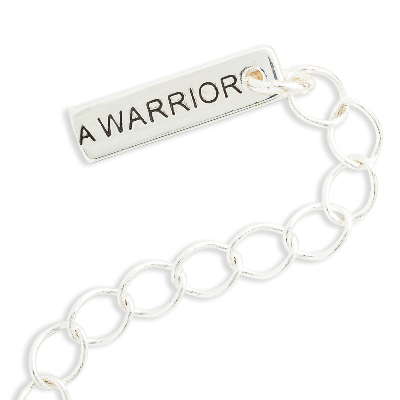 Morse Code Necklace - You're a Warrior thumbnail