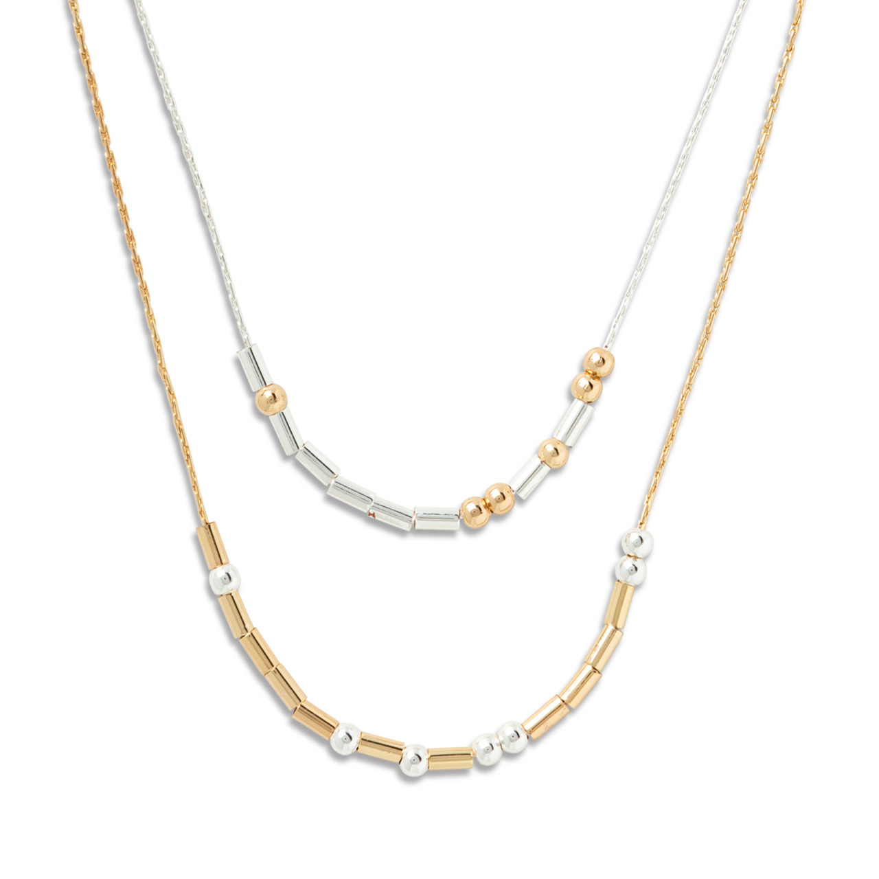 Morse Code Necklace - You're Not Alone thumbnail