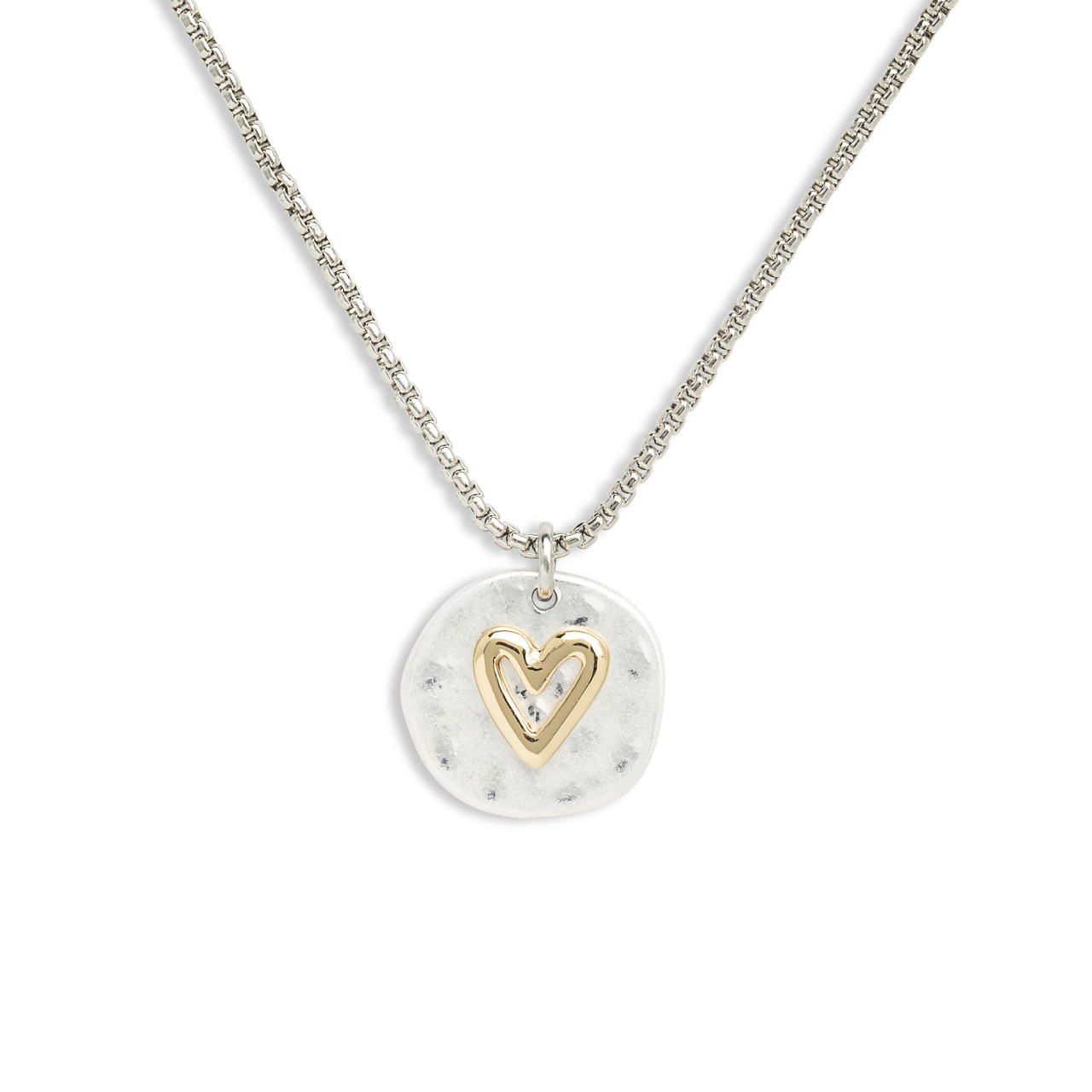 Beaded Love Necklace - Black thumbnail