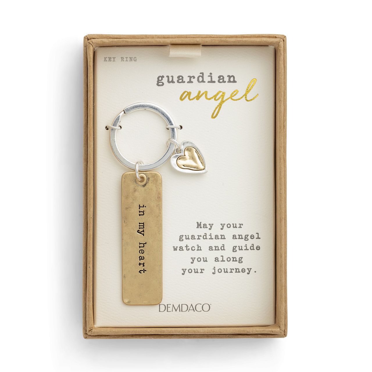 Guardian Angel Key Ring - Heart thumbnail