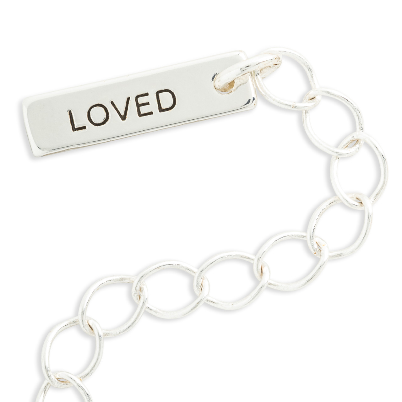 Morse Code Necklace - You're Loved thumbnail