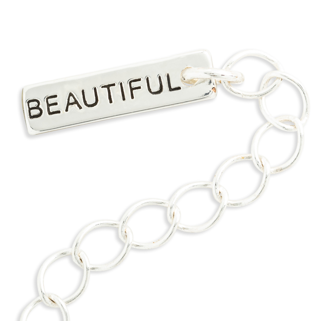 Morse Code Necklace - You're Beautiful thumbnail