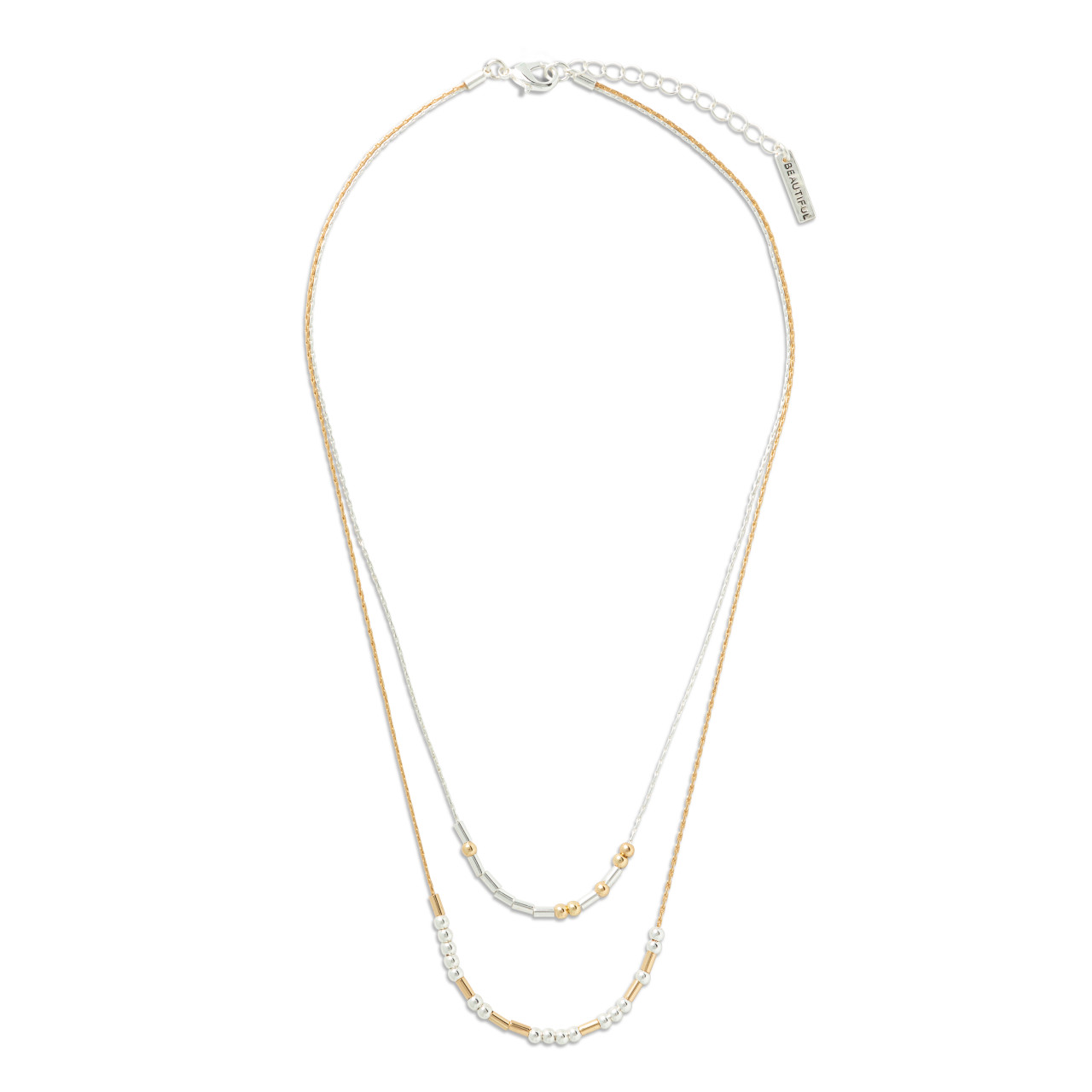 Morse Code Necklace - You're Beautiful thumbnail