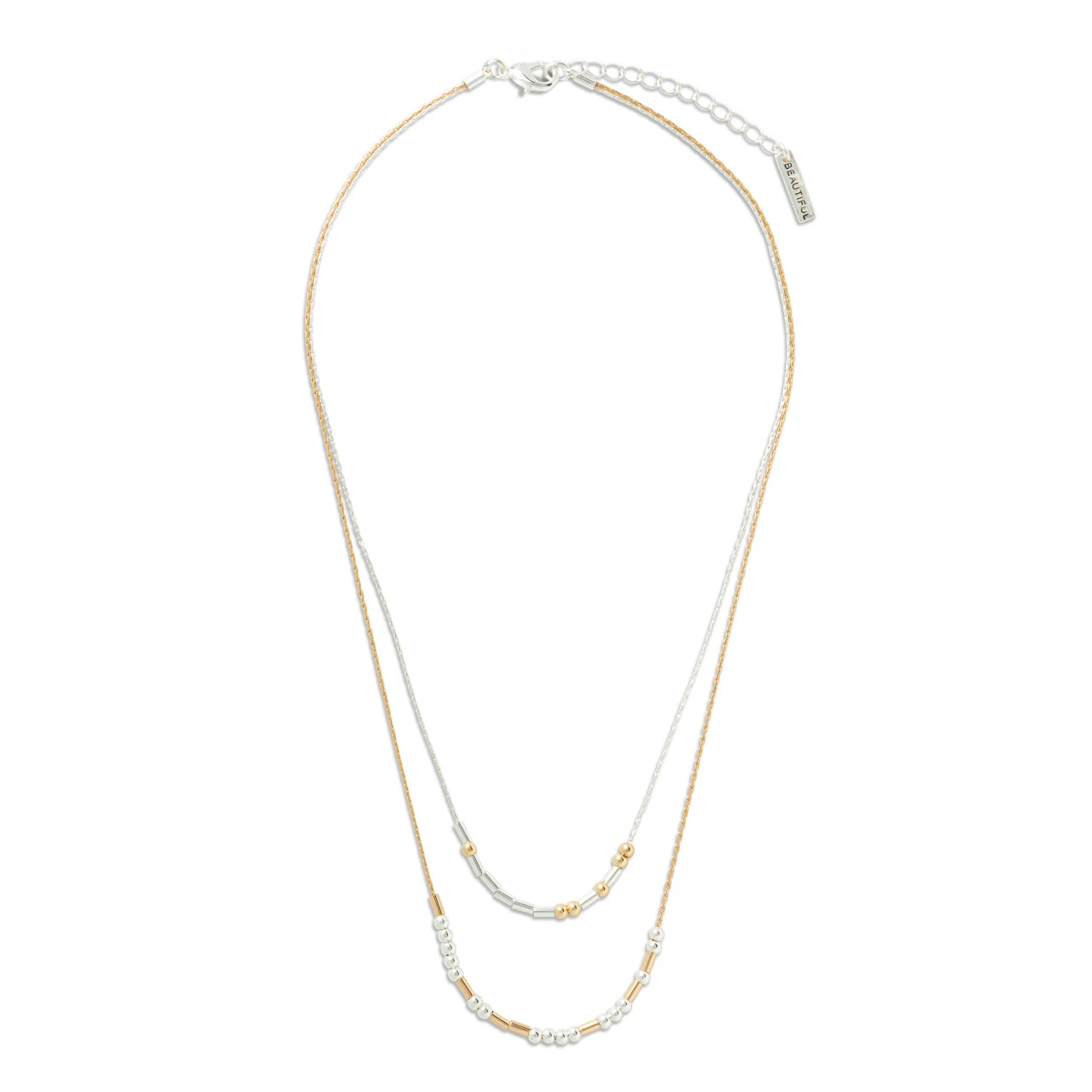 Morse Code Necklace - You're Beautiful thumbnail