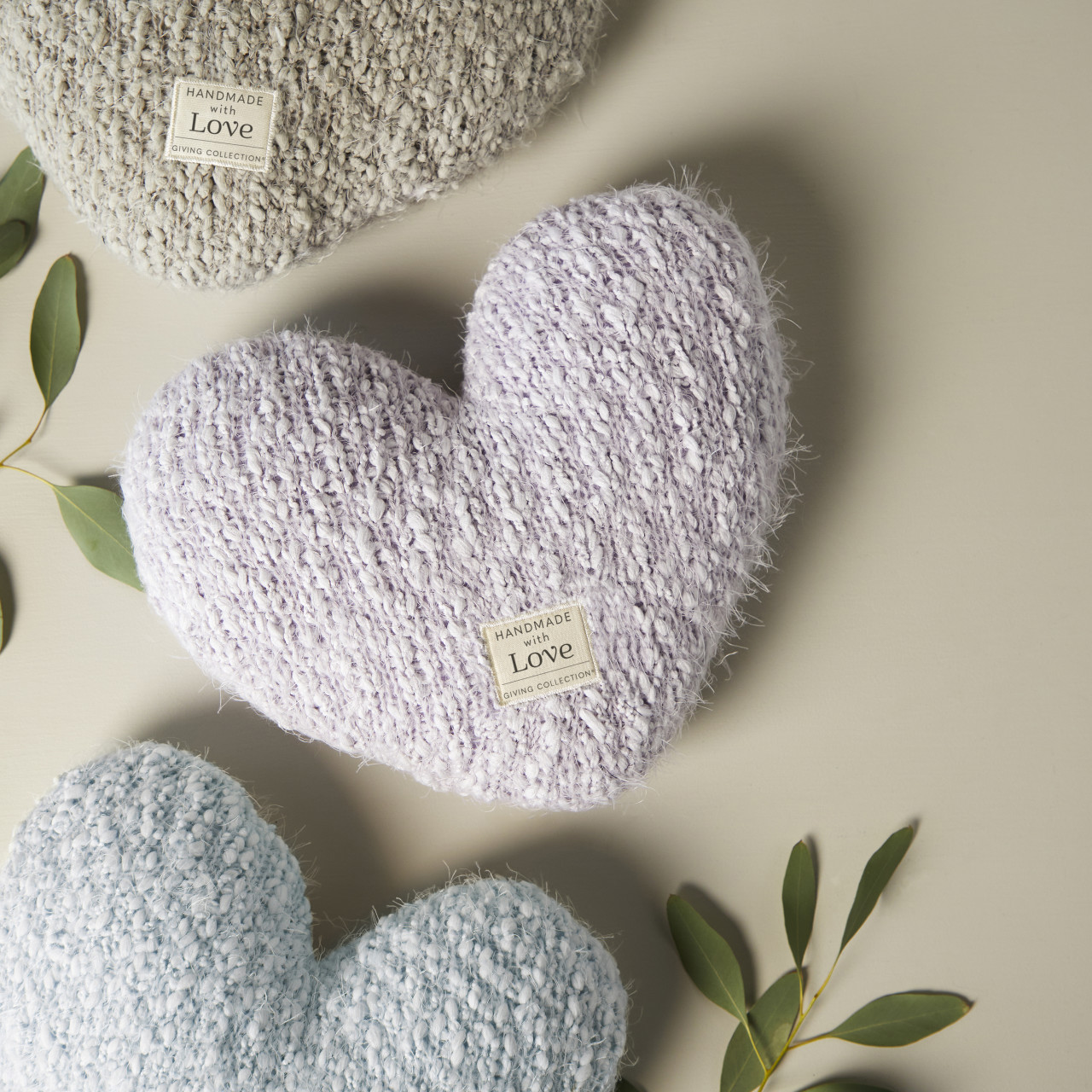 Giving Collection Light Purple Weighted Giving Heart 1.85lb thumbnail