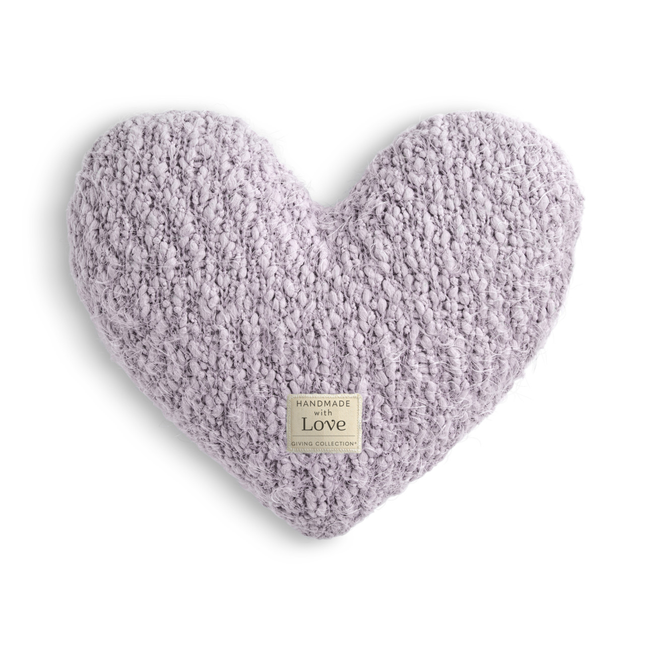 Giving Collection Light Purple Weighted Giving Heart 1.85lb thumbnail