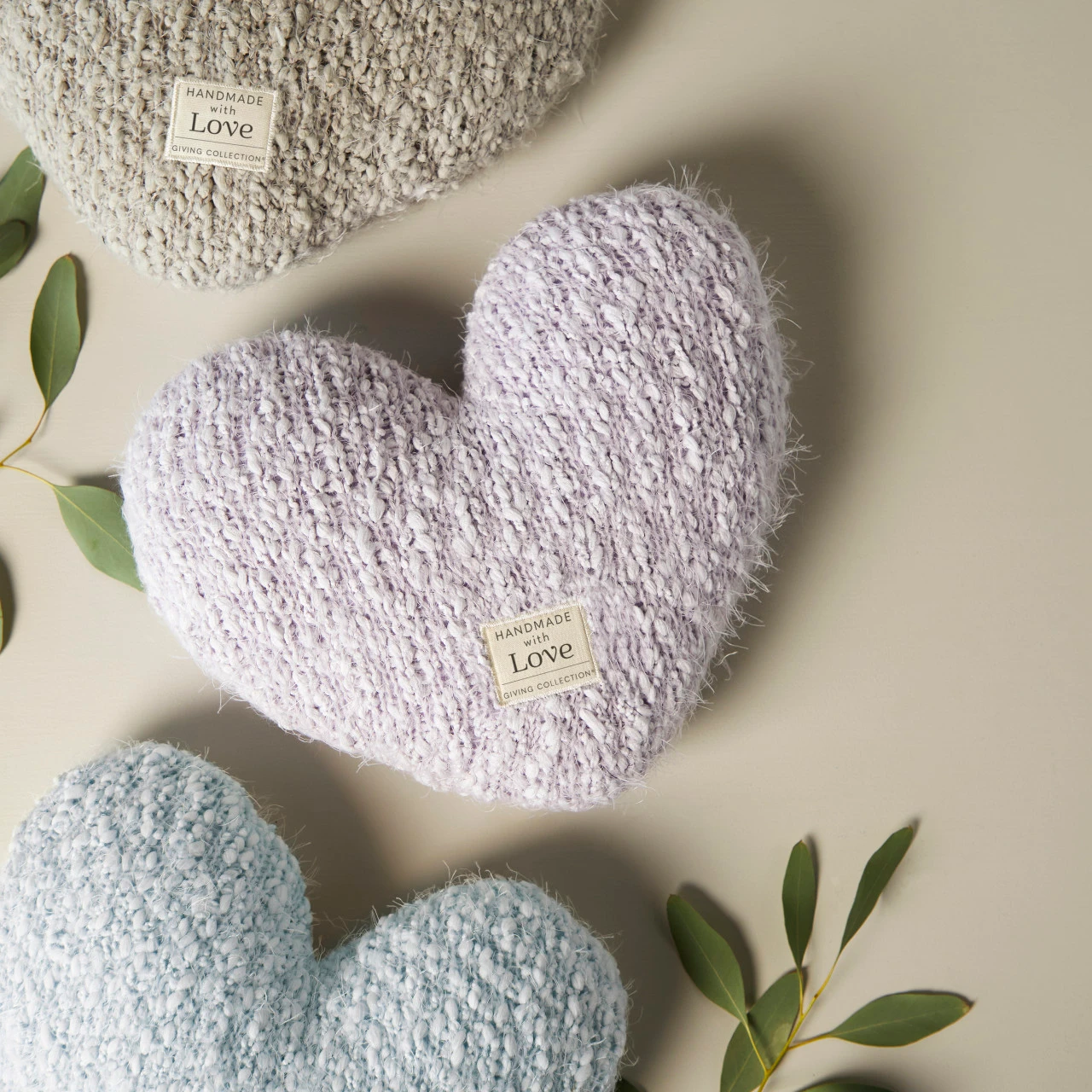 Giving Collection Light Purple Weighted Giving Heart 1.85lb thumbnail