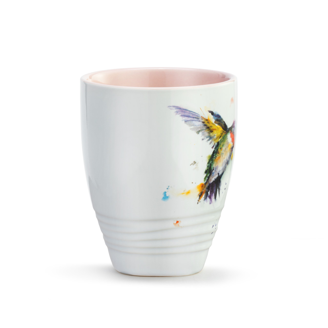 Dean Crouser Stoneware Watercolor Lovebirds Mug 16oz thumbnail