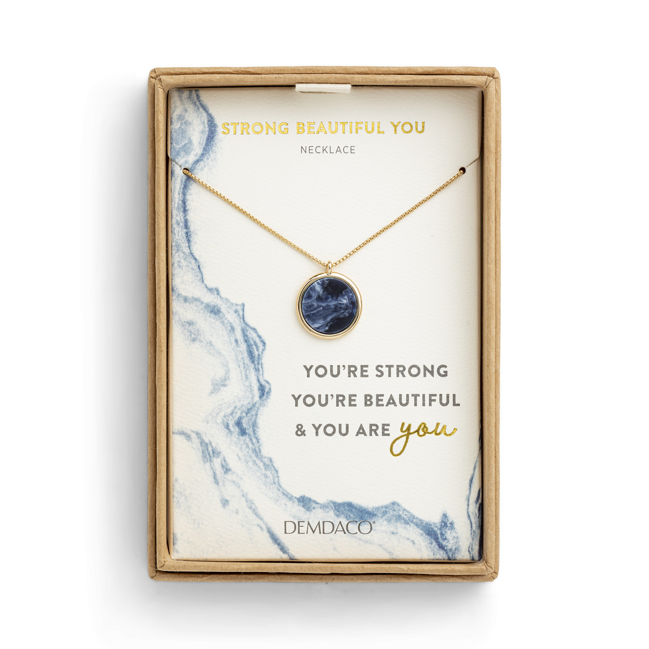 Necklace - Blue Marble thumbnail