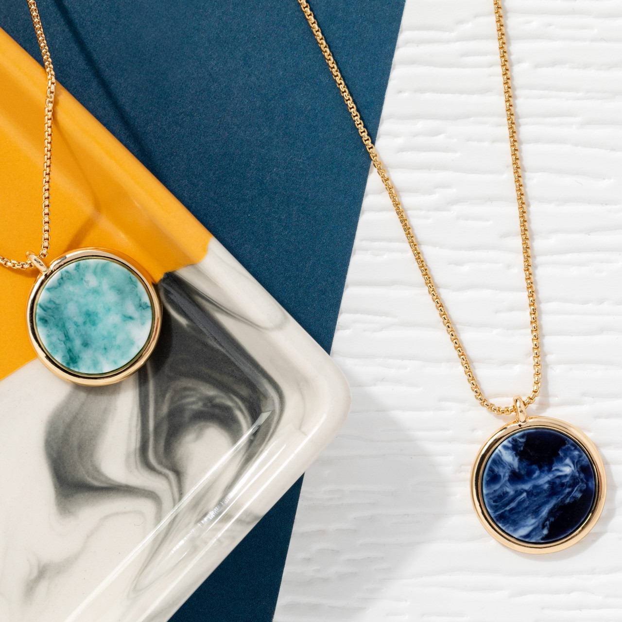 Necklace - Blue Marble thumbnail