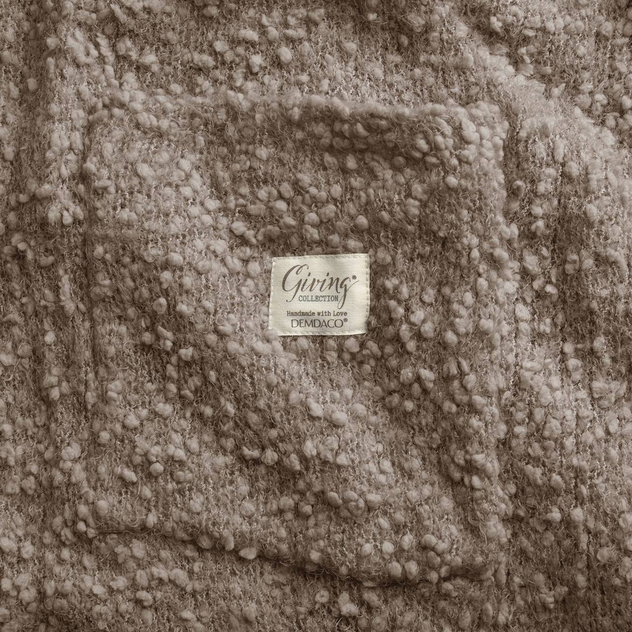 Giving Collection Camel Brown Giving Shawl With Pockets thumbnail