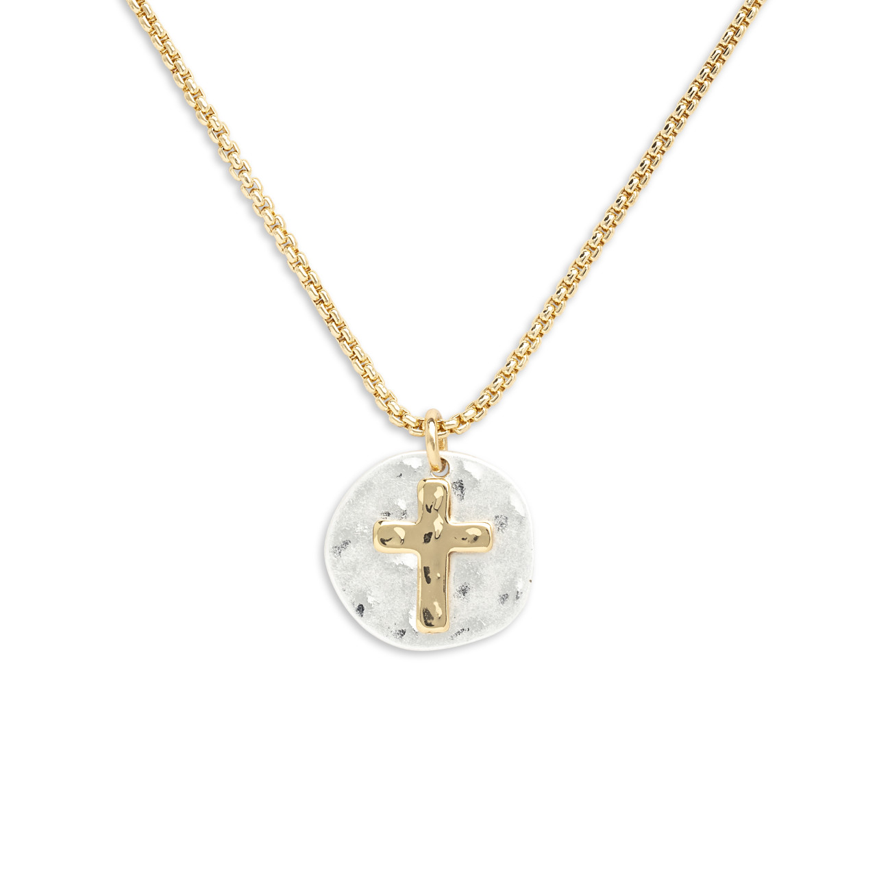 Beaded Prayer Necklace - Champagne thumbnail