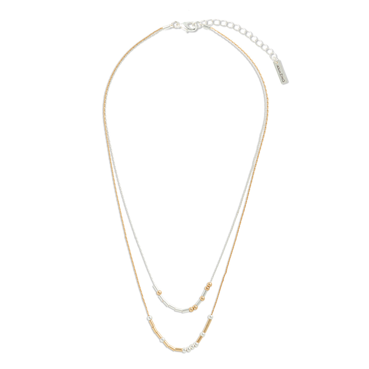 Morse Code Necklace - You're Amazing thumbnail