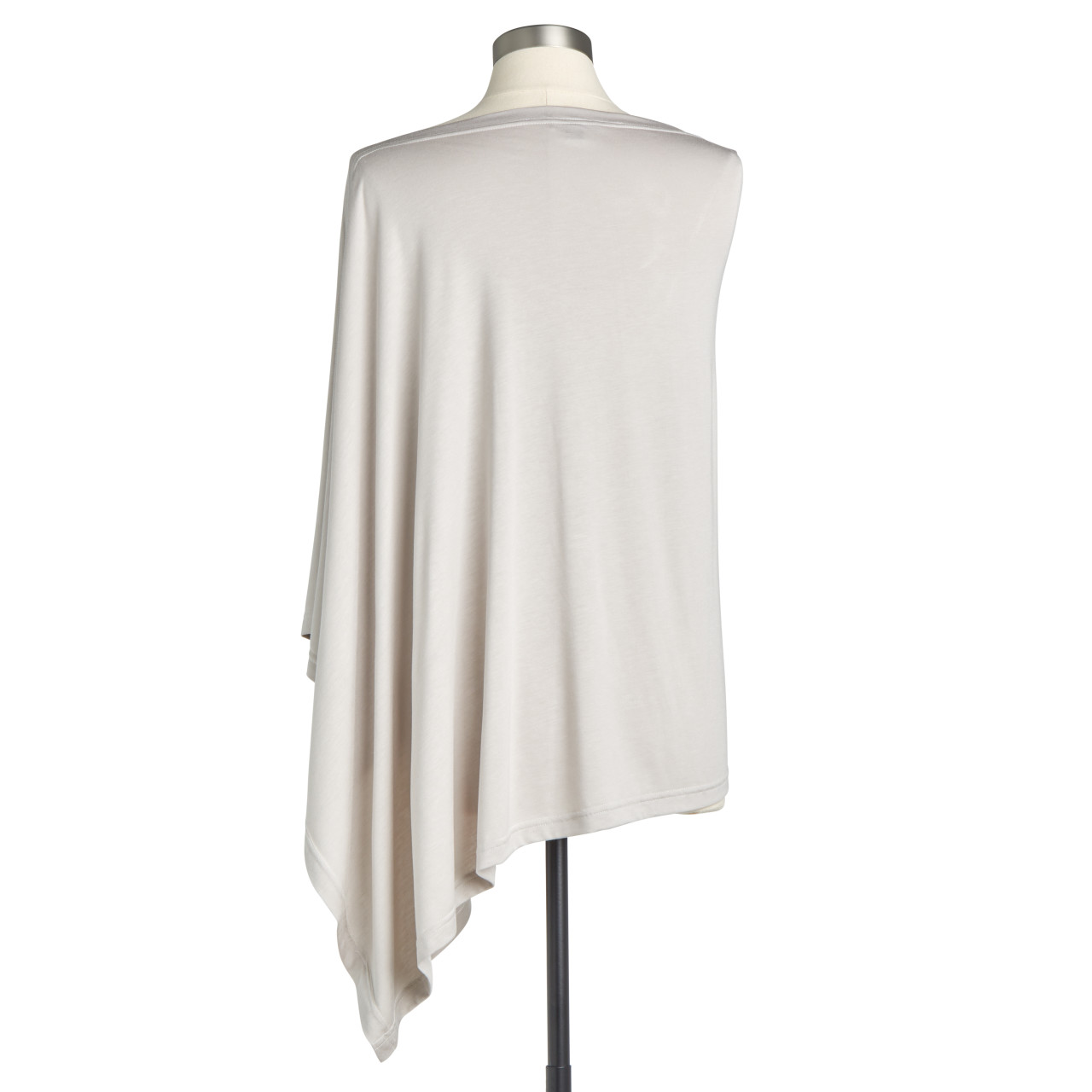 Bamboo Poncho - Pebble thumbnail