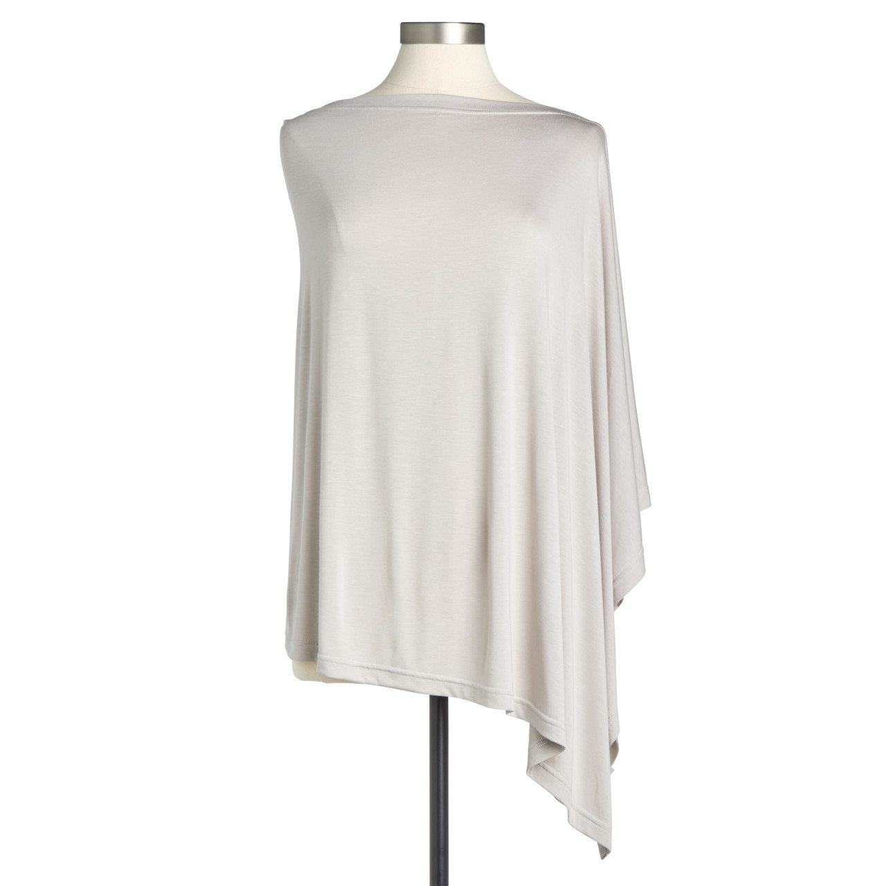 Bamboo Poncho - Pebble thumbnail