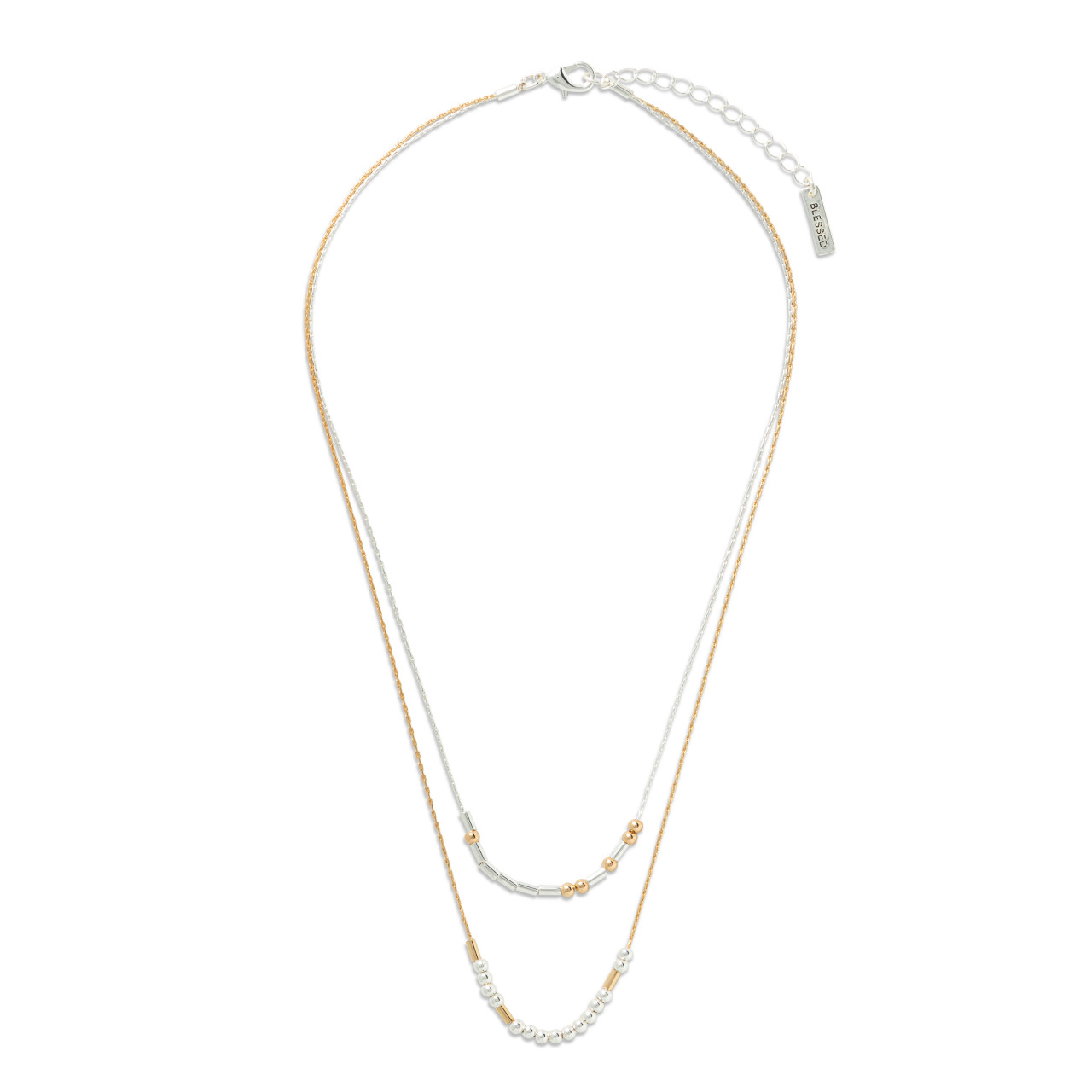 Morse Code Necklacle - You're Blessed thumbnail