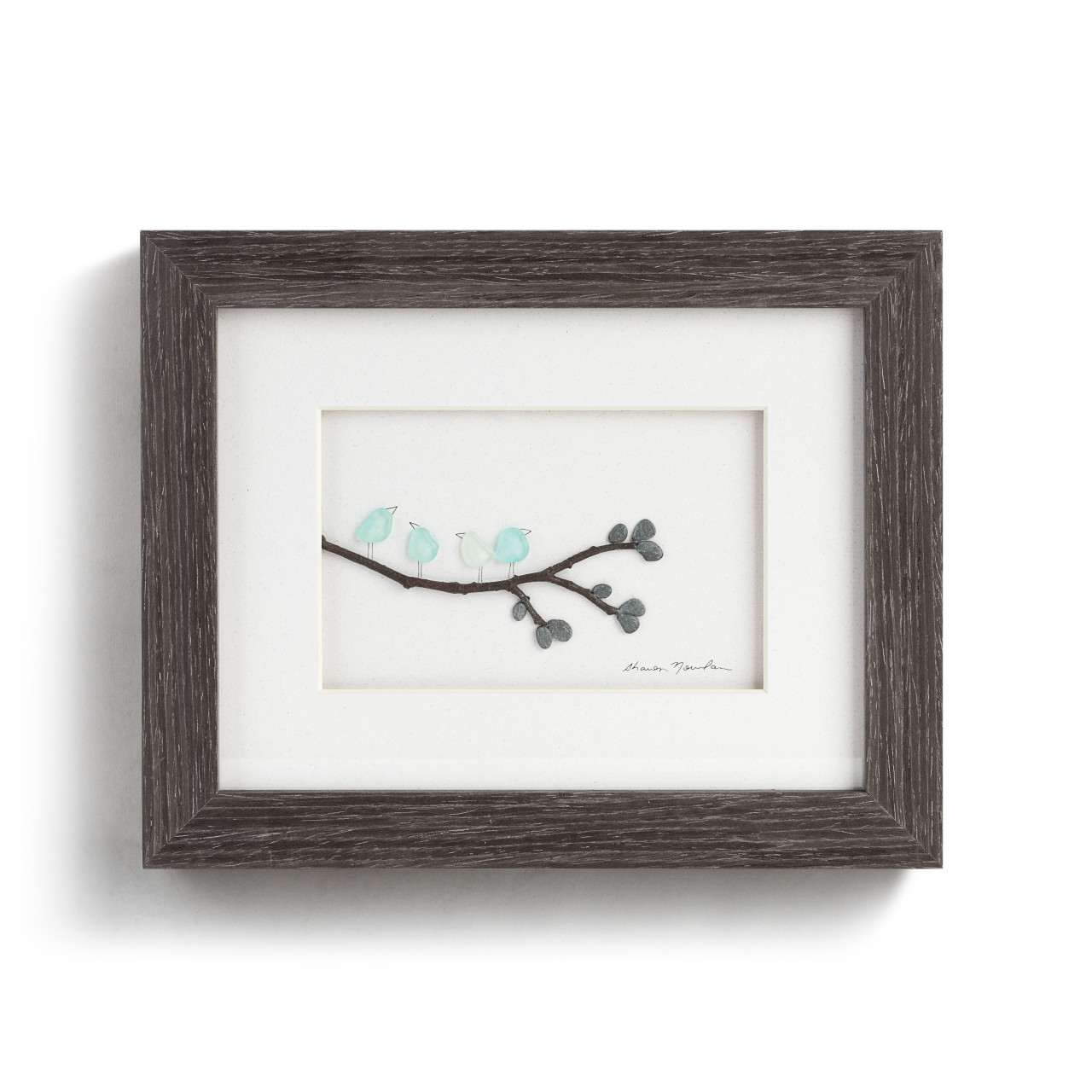 Sharon Nowlan Collection Four of a Kind Gray Family Wall Art 10" x 8" thumbnail