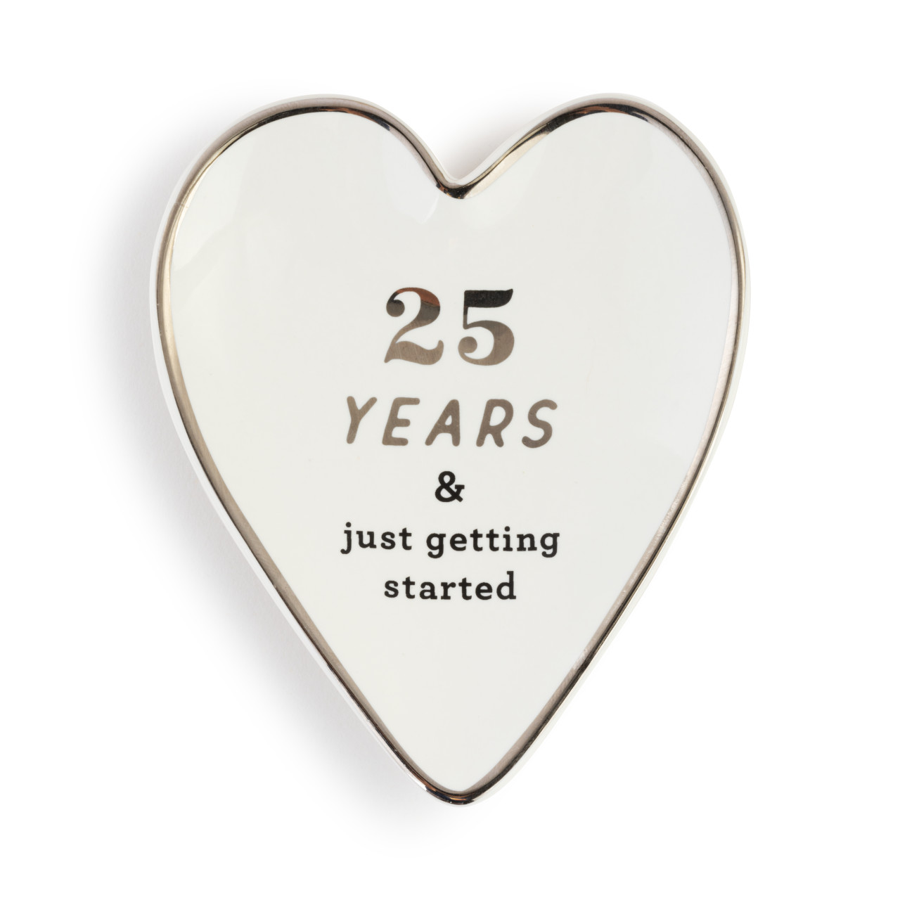 25 Years Art Heart Trinket Dish thumbnail