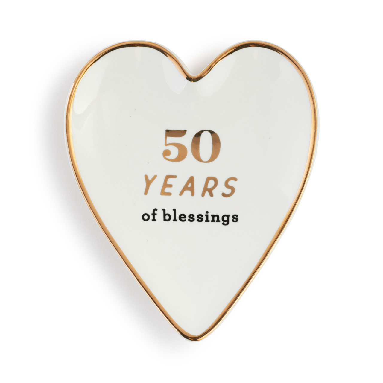 50 Years Art Heart Trinket Dish thumbnail