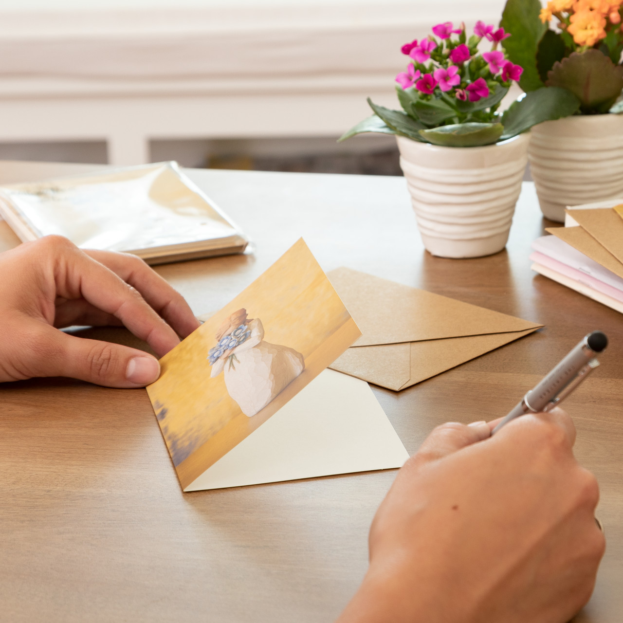 Forget-me-not Notecards—Pack of 8 thumbnail