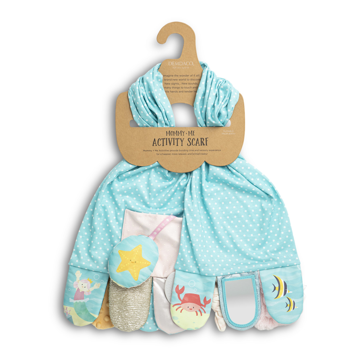 Mommy & Me Activity Scarf - Mermaid thumbnail